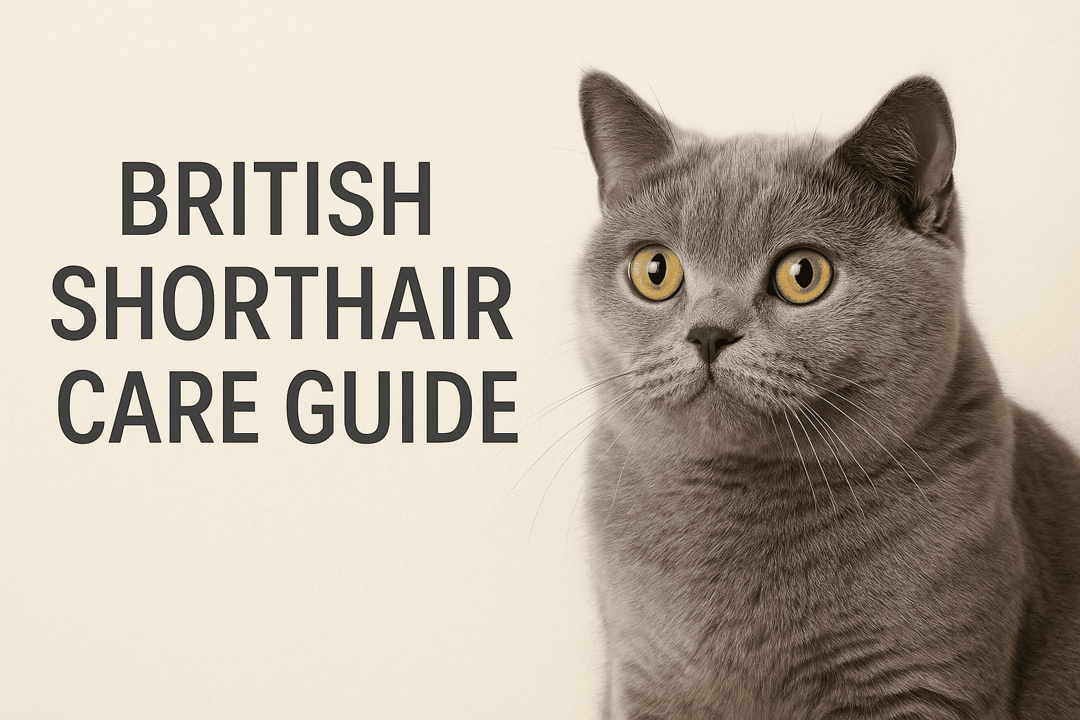 British Shorthair Care
